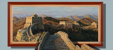 Gran Muralla China 3D Pinturas al óleo